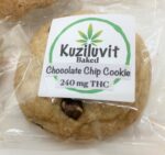 Free  240mg THC  Crunchy Chocolate Chip Cookie (Kuziluvit)