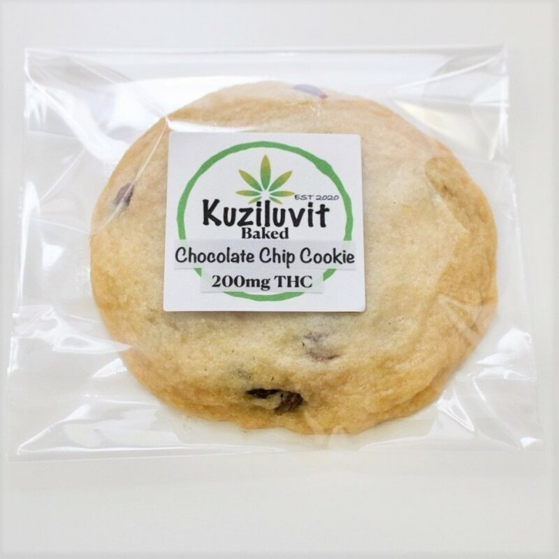 Free 200mg THC Chocolate Chip Cookie (Kuziluvit)