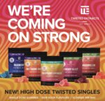 High Dose Twisted Singles Sour Fruit Gummies (1200mg THC) by Twisted Extracts