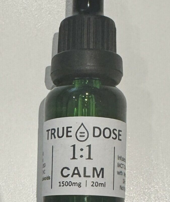 1:1 THC/CBD  1500mg Solvent-Free Tinctures by Valley Infusions *